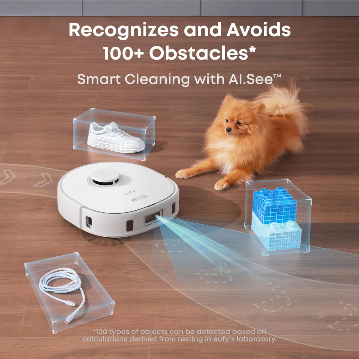 Eufy X10 Pro Omni Robot Vacuum in White, T2351221