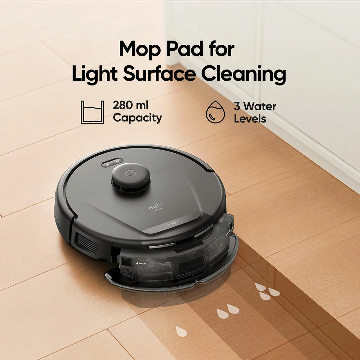 eufy L60 Hybrid Robot Vacuum with Powerful Suction, Mop, and iPath Laser Navigation