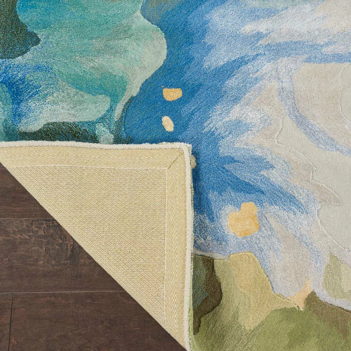 Prismatic Blue Seafoam Rug, in 4 Sizes