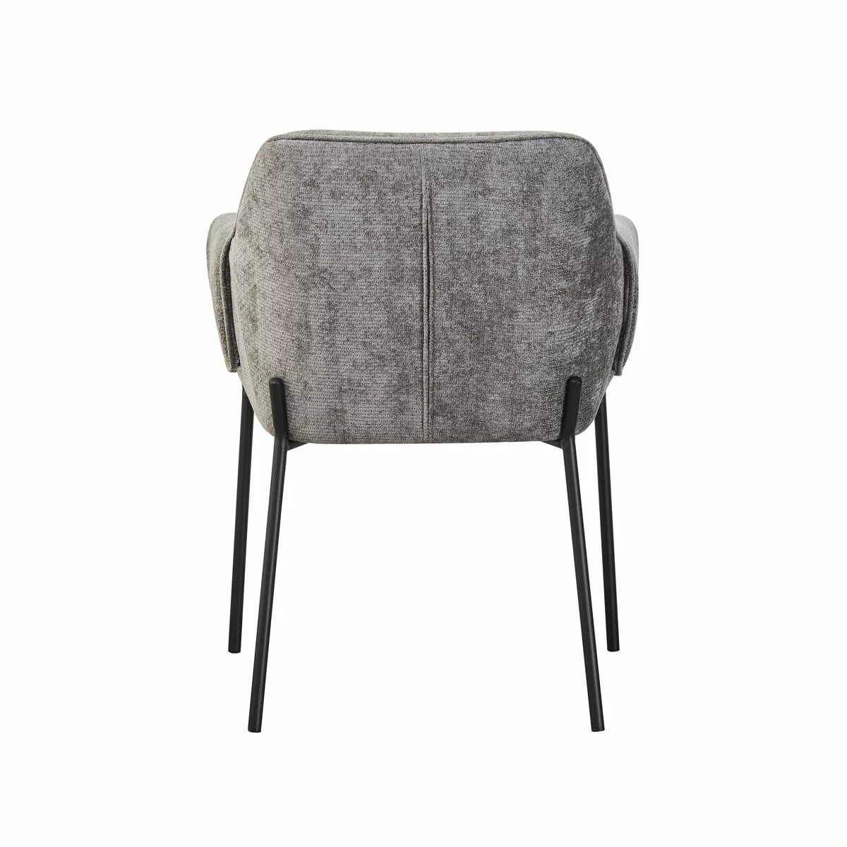 Manila Grey Fabric Dining Chair, 2 Pack