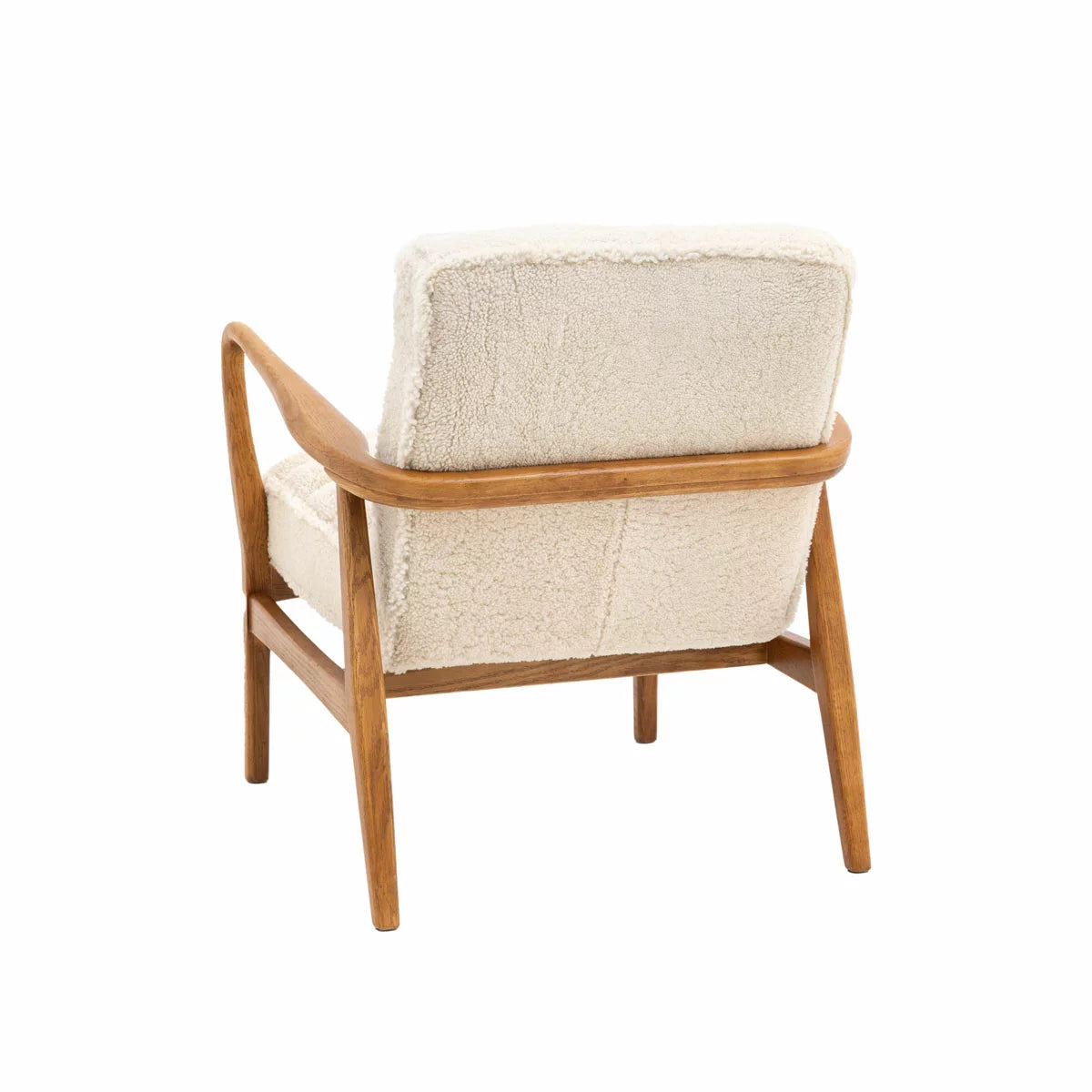 Gallery Datsun Sheepskin Fabric Armchair