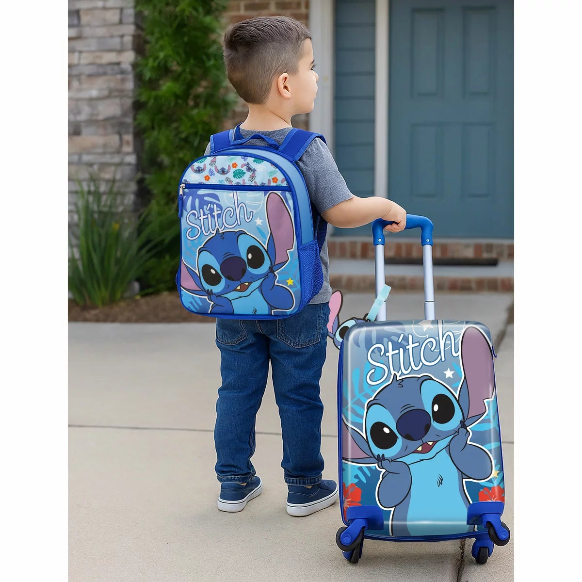 License 2 Piece Luggage Set with Bonus Tag