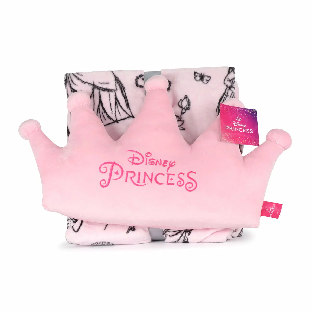 Disney Character Blanket & Nogginz Cushion Set, in 2 Designs