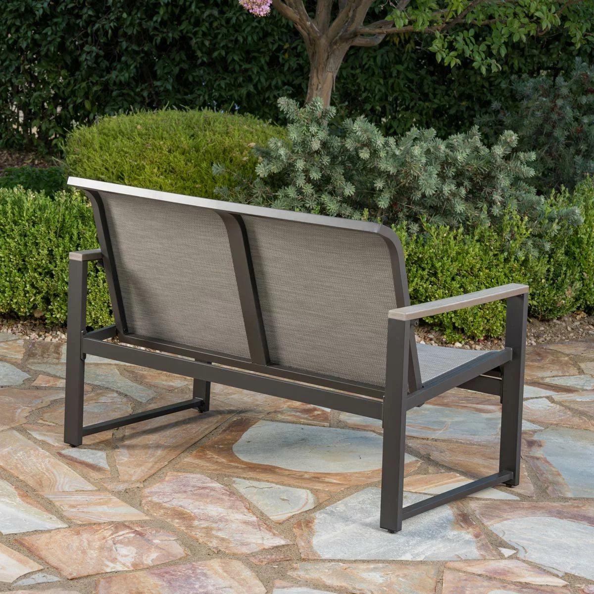 Sunvilla Helio 4 Piece Sling Patio Set + Cover
