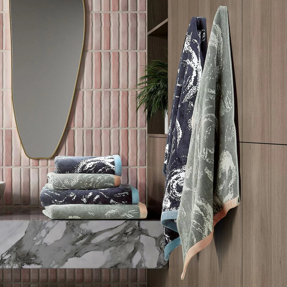 Ted Baker Bath & Hand Towel Bundle, in 4 Designs