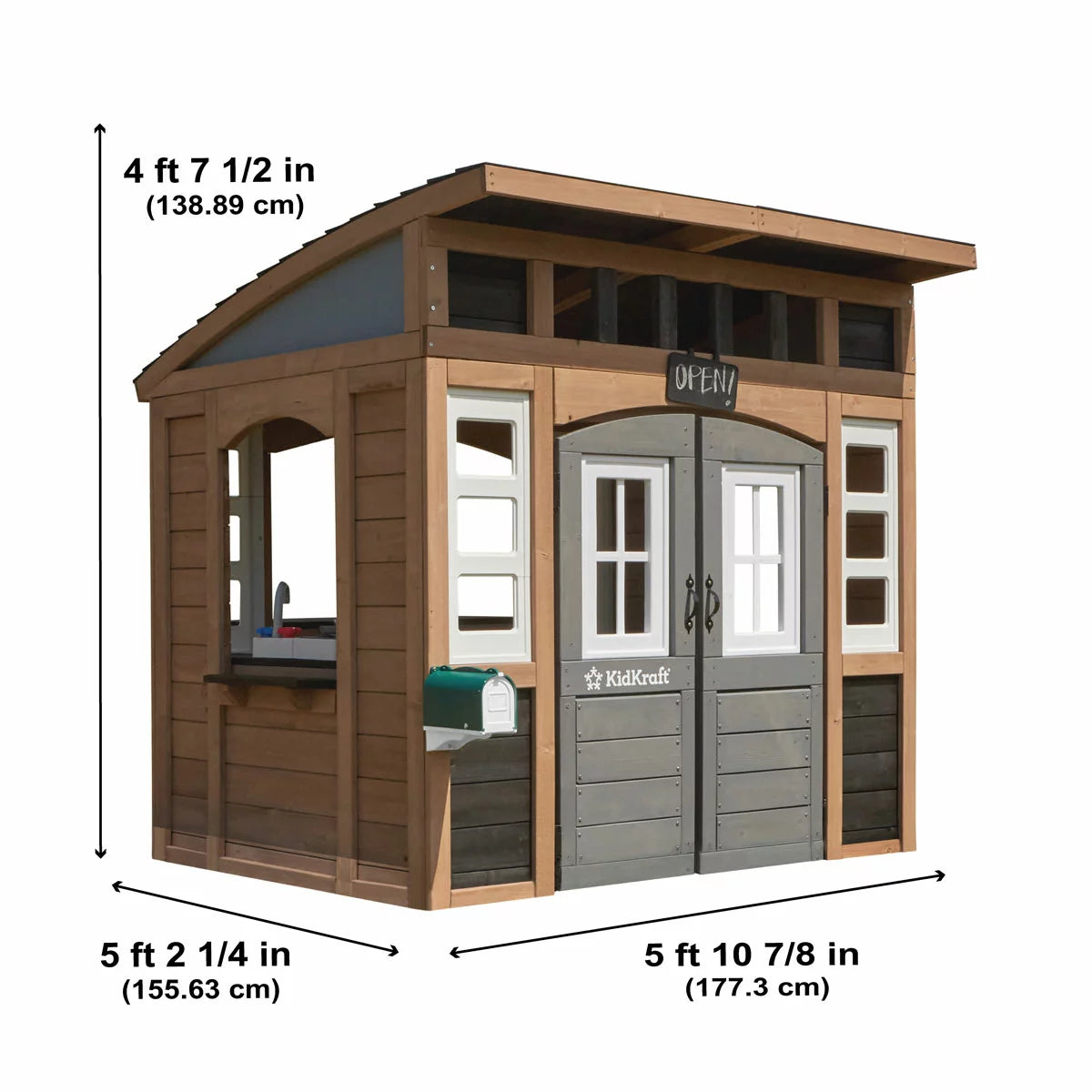 KidKraft Sunny Bluff Outdoor Playhouse (3-10 Years)
