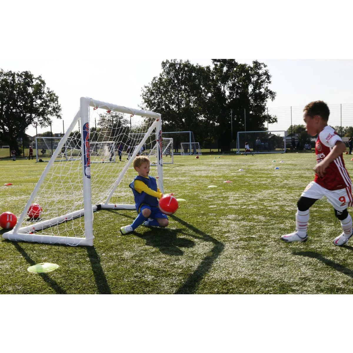 Samba 6' x 4' Trainer Goal with Locking System, Single or 2 Pack