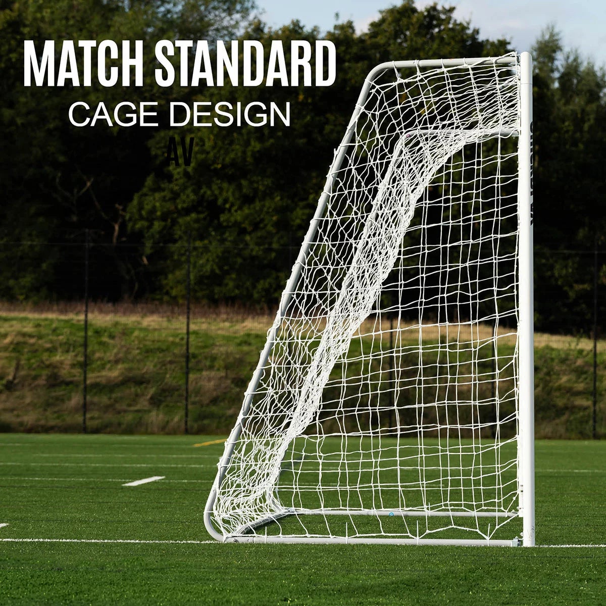 Quickplay Pro Alu Match Football Goal in 3 Sizes, view 24