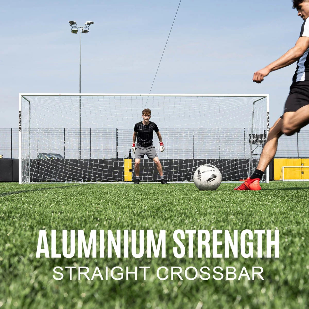 Quickplay Pro Alu Match Football Goal in 3 Sizes, view 15