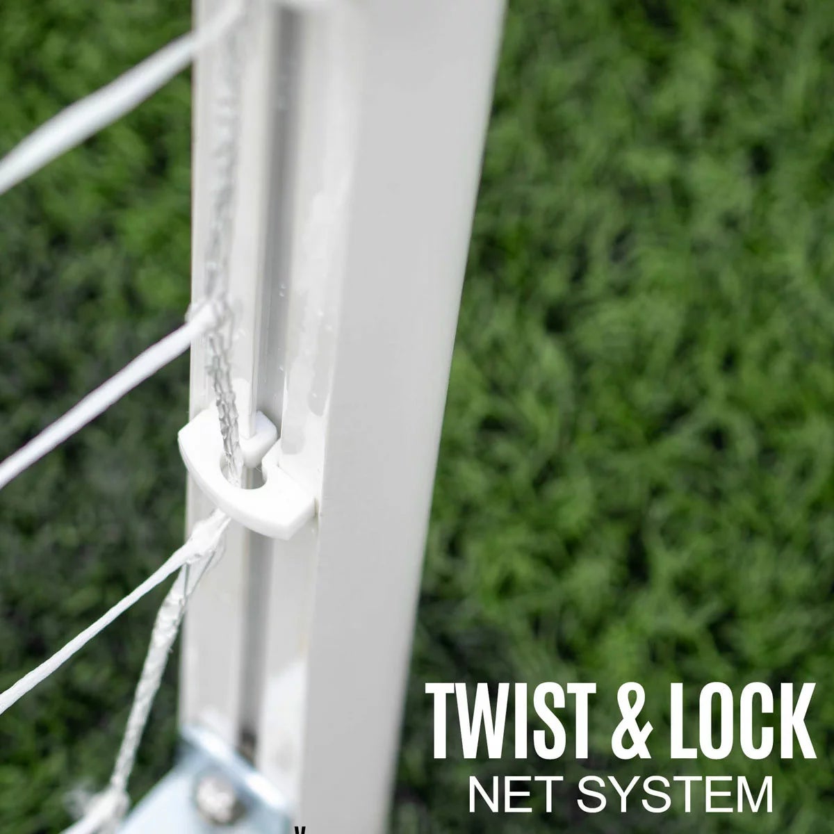 Quickplay Pro Alu Match Football Goal in 3 Sizes, view 17