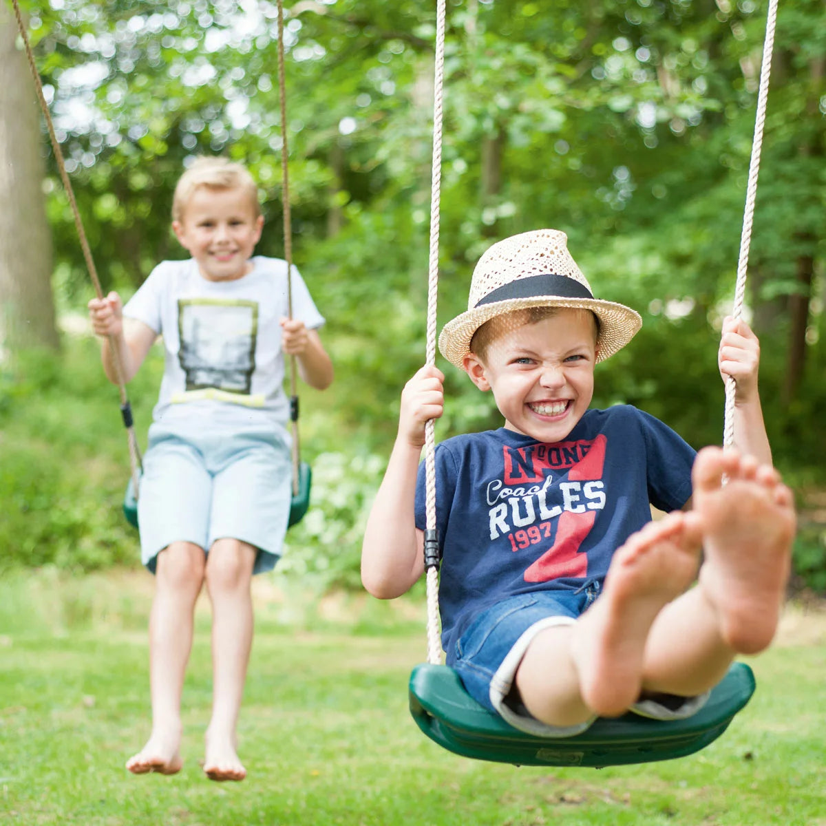 Plum Ultimate Two Person Premium Wood Swing