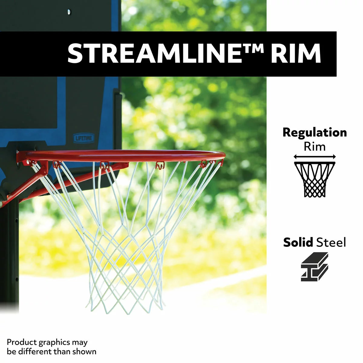 Lifetime 44 Inch (111cm) Portable Basketball Hoop