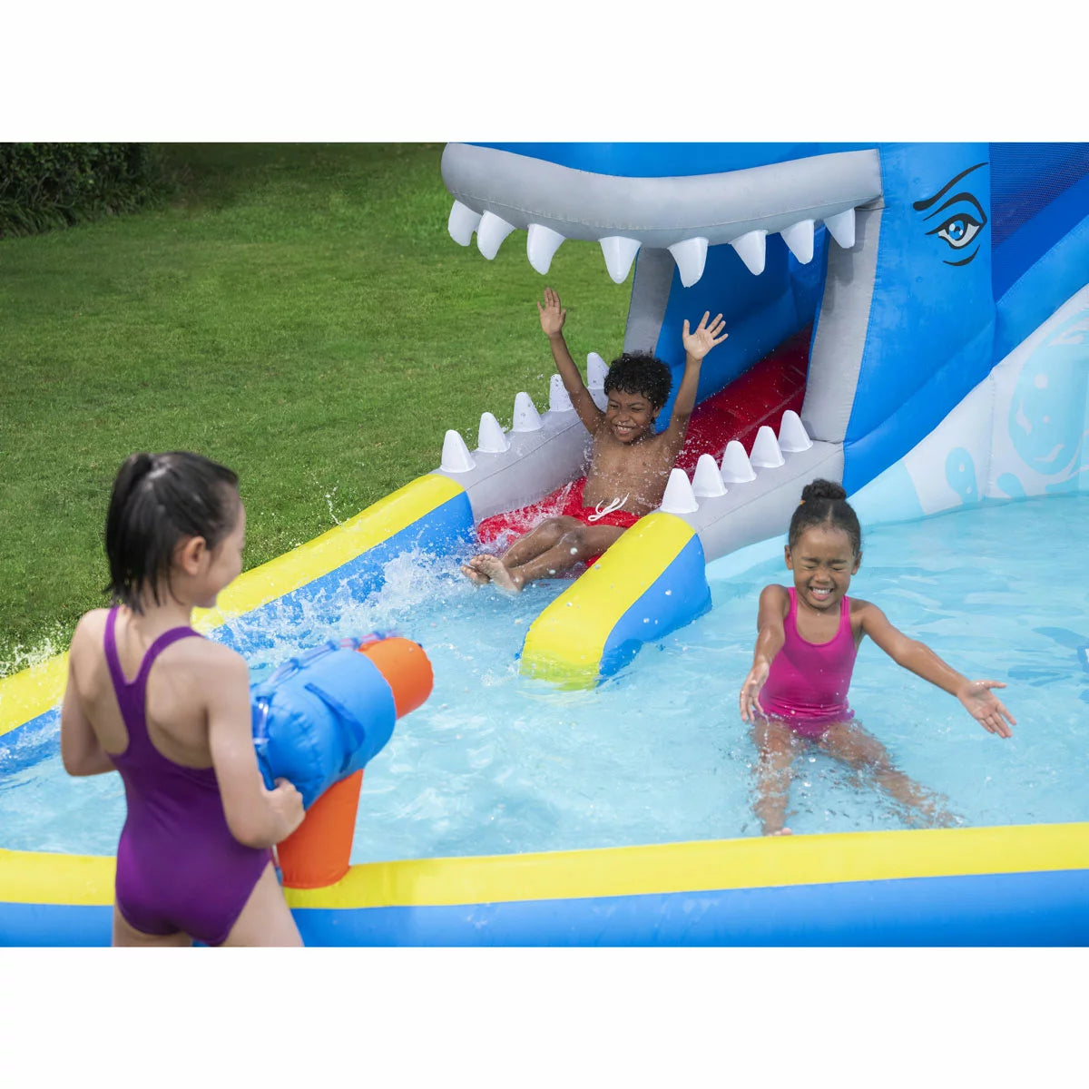 H2OGO! Whales 'n Waves Kids Inflatable Mega Water Park (5+ Years)