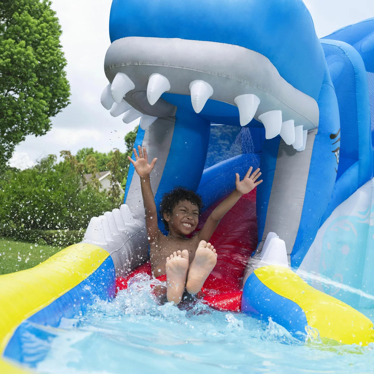 H2OGO! Whales 'n Waves Kids Inflatable Mega Water Park (5+ Years)