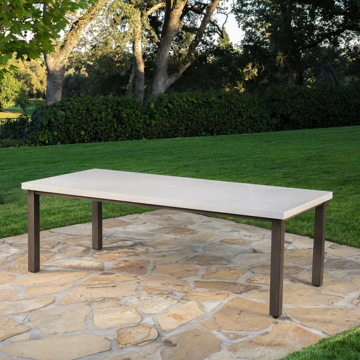 SunVilla Royce 9 Piece Sling Dining Set + Cover