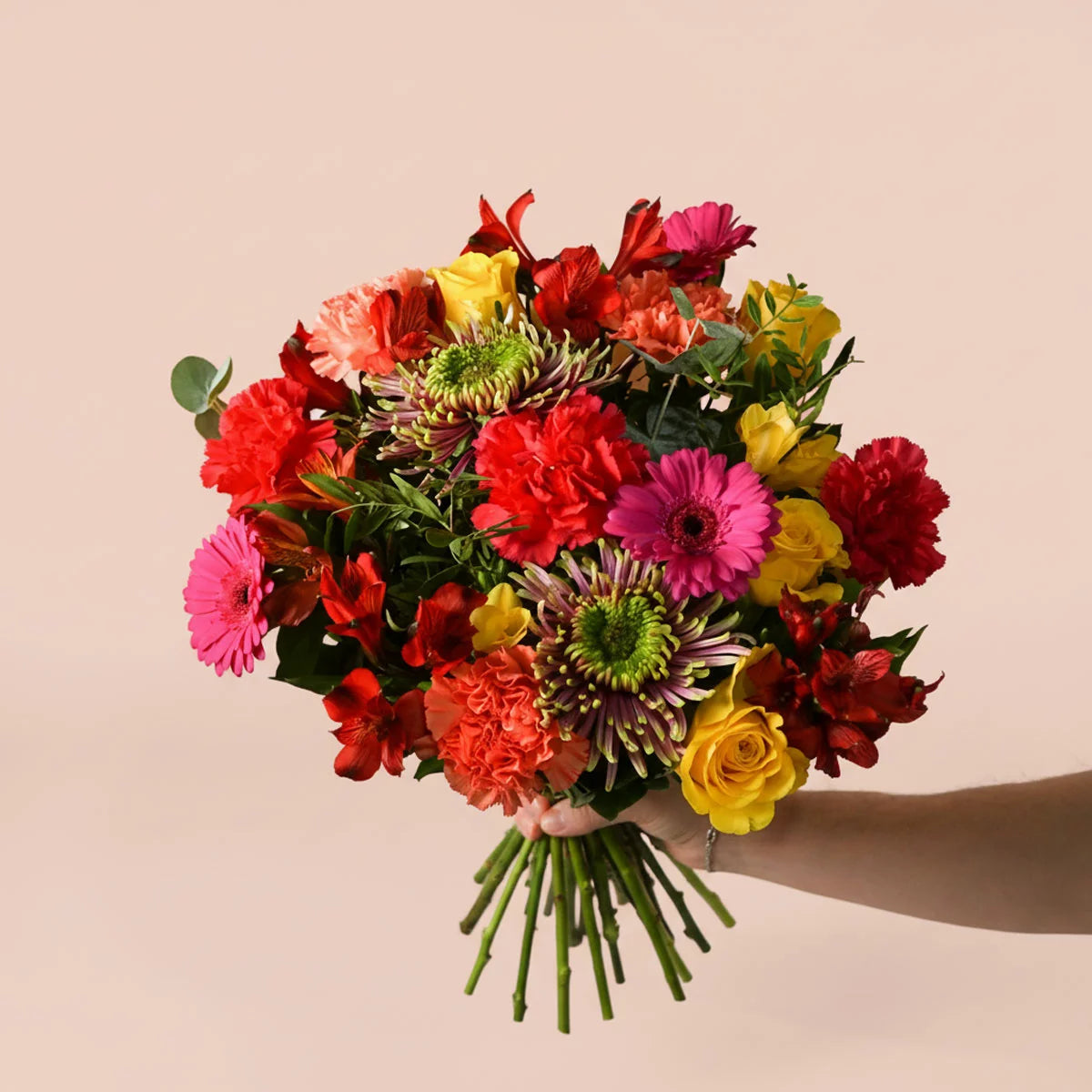 25 Stem Vibrant Crush Mixed Flower Bouquet
