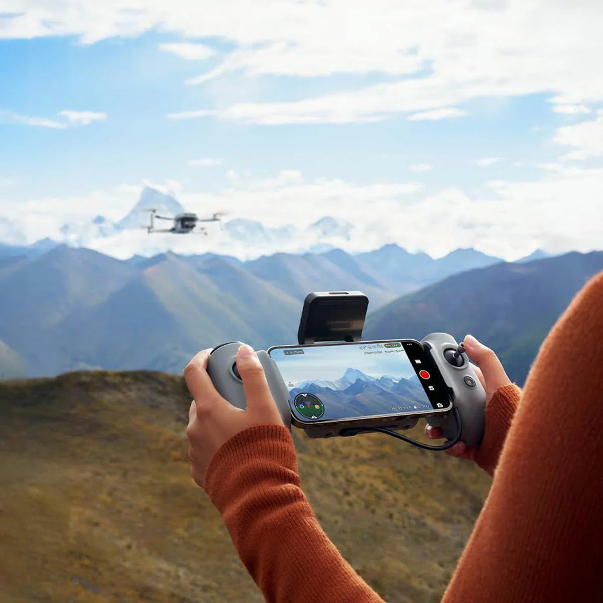 Potensic Atom 2 Drone with 8K Camera, AI Track, 10km Video Transmission - Fly More Bundle
