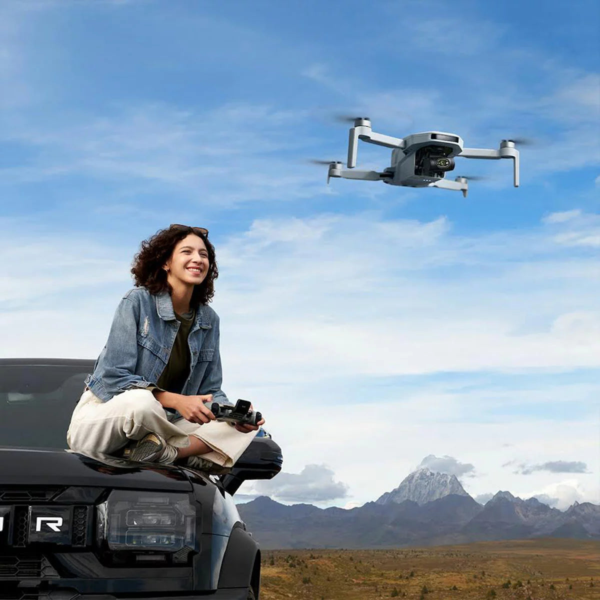 Potensic Atom 2 Drone with 8K Camera, AI Track, 10km Video Transmission - Fly More Bundle