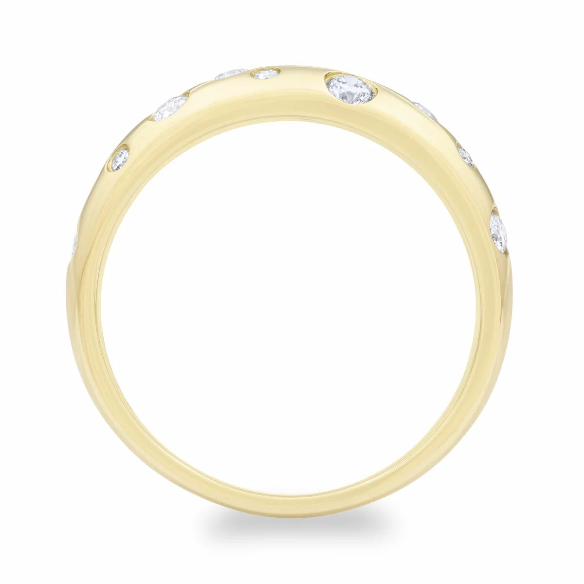 0.40ctw Round Brilliant Cut Diamond Ring, 14ct Yellow Gold