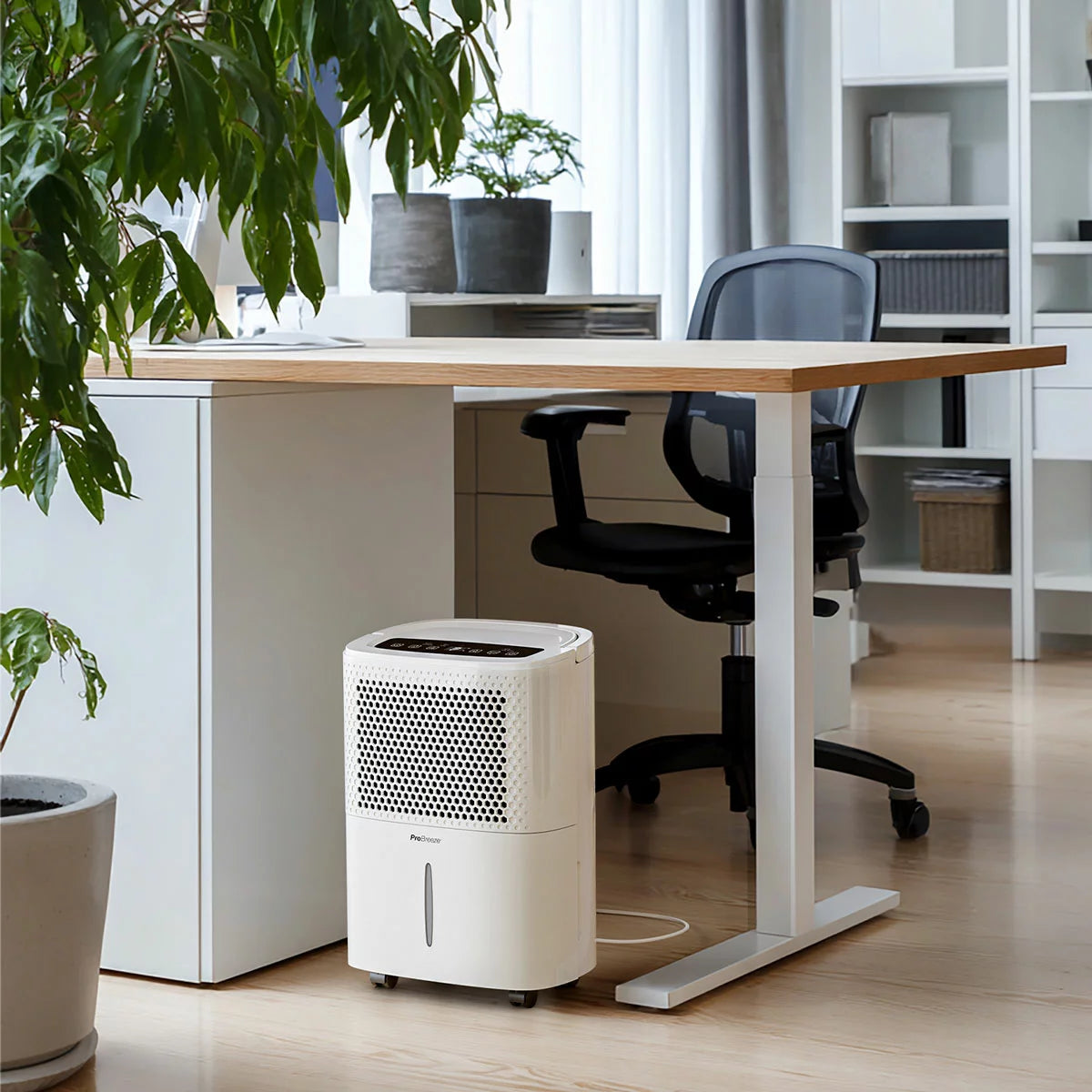 Pro Breeze 12L Dehumidifer With Humidistat & Smart App Control, PB-D-06W-W-UK