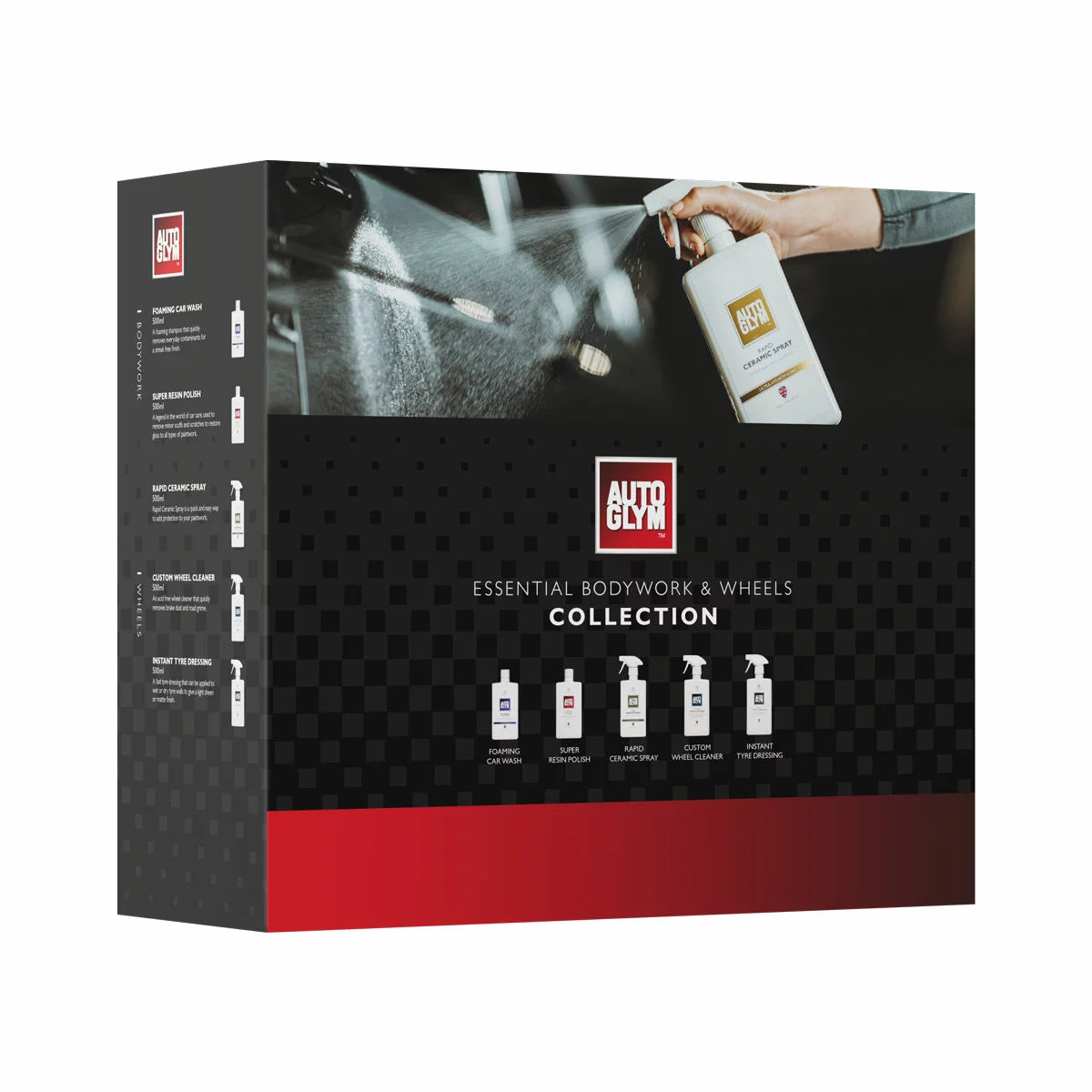 Autoglym Essential Bodywork & Wheels Collection Kit