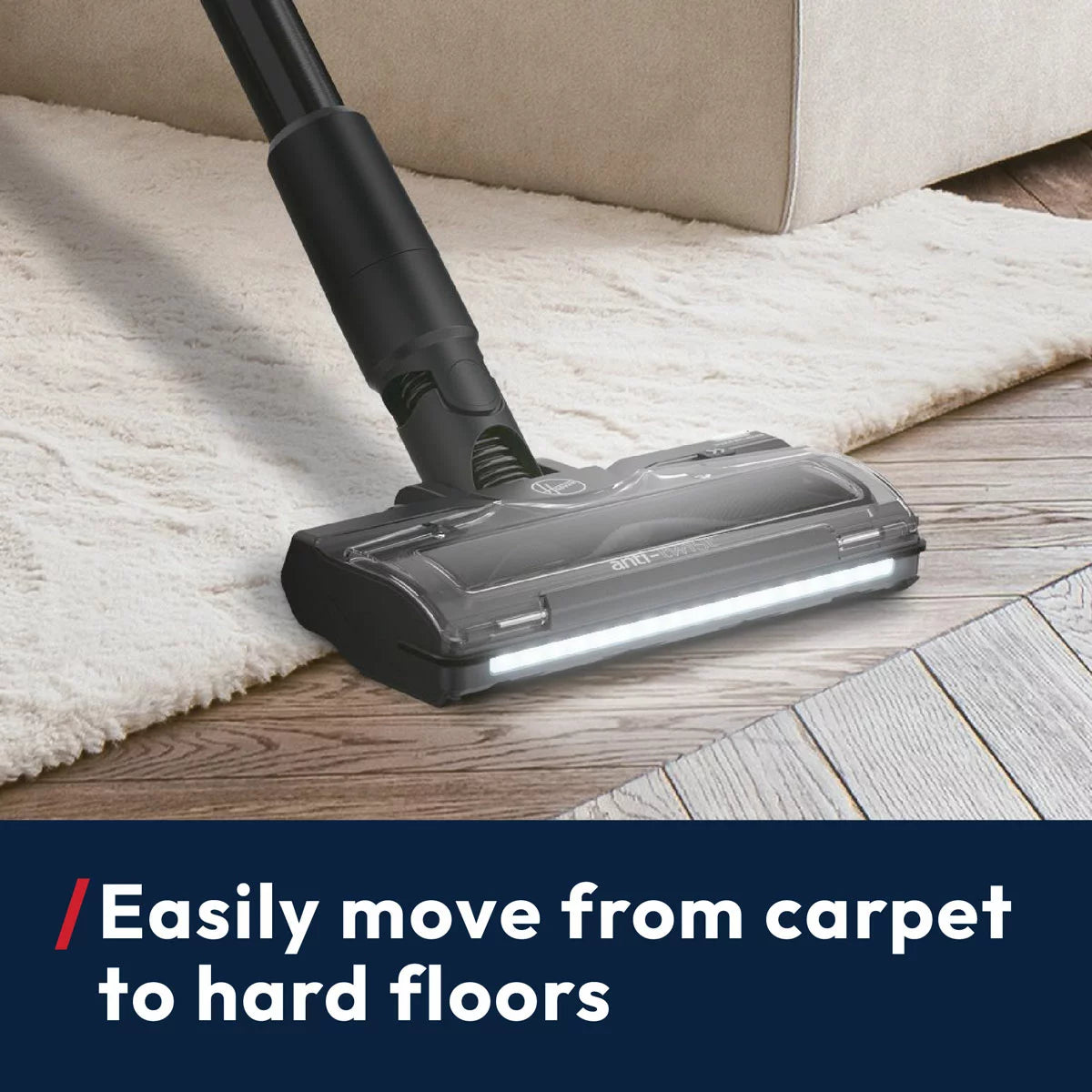Hoover Cordless Stick Vacuum Cleaner with Anti Hair Wrap, HF410H