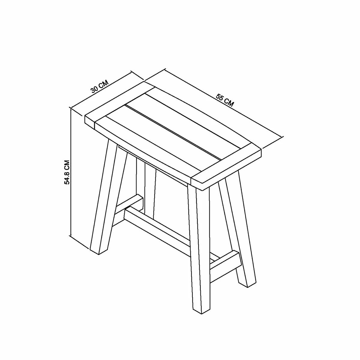 Bentley Designs Camden Weathered Oak & Peppercorn Side Table