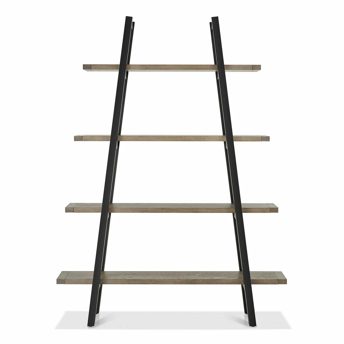 Bentley Designs Camden Weathered Oak & Peppercorn Open Display Unit