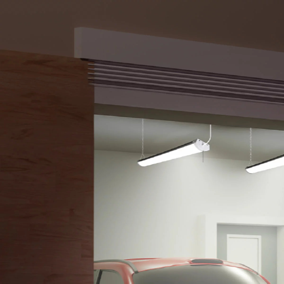Feit 4ft (1.2m) Electric Multi-Directional Shop Light with Motion Detection