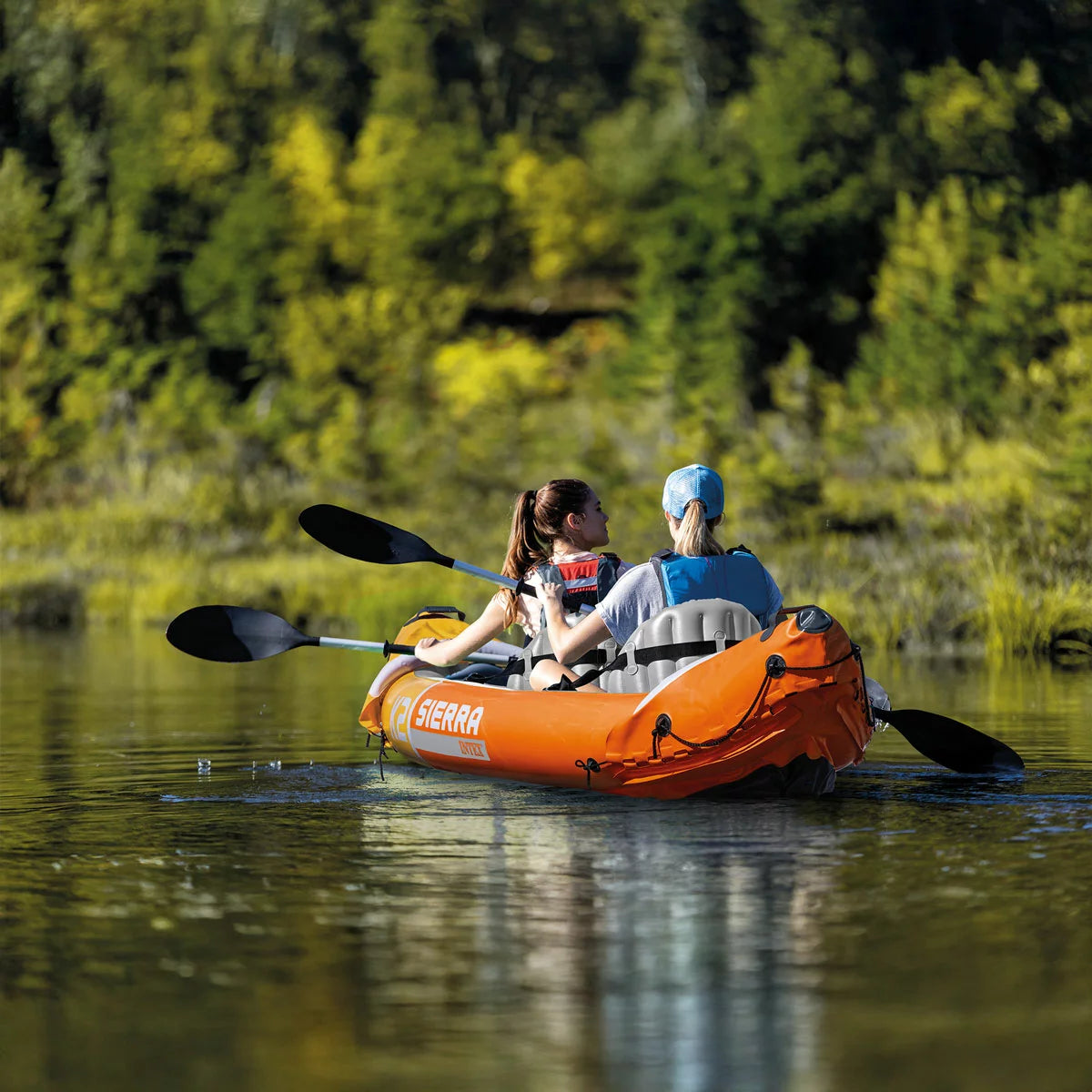 Intex Sierra K2, 2 Person Inflatable Kayak Set