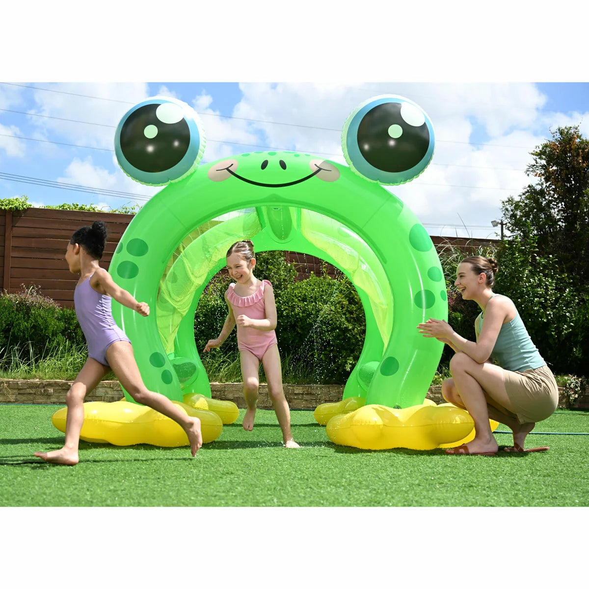 H2OGO!® Froggy Fun™ Inflatable Sprinkler Tunnel