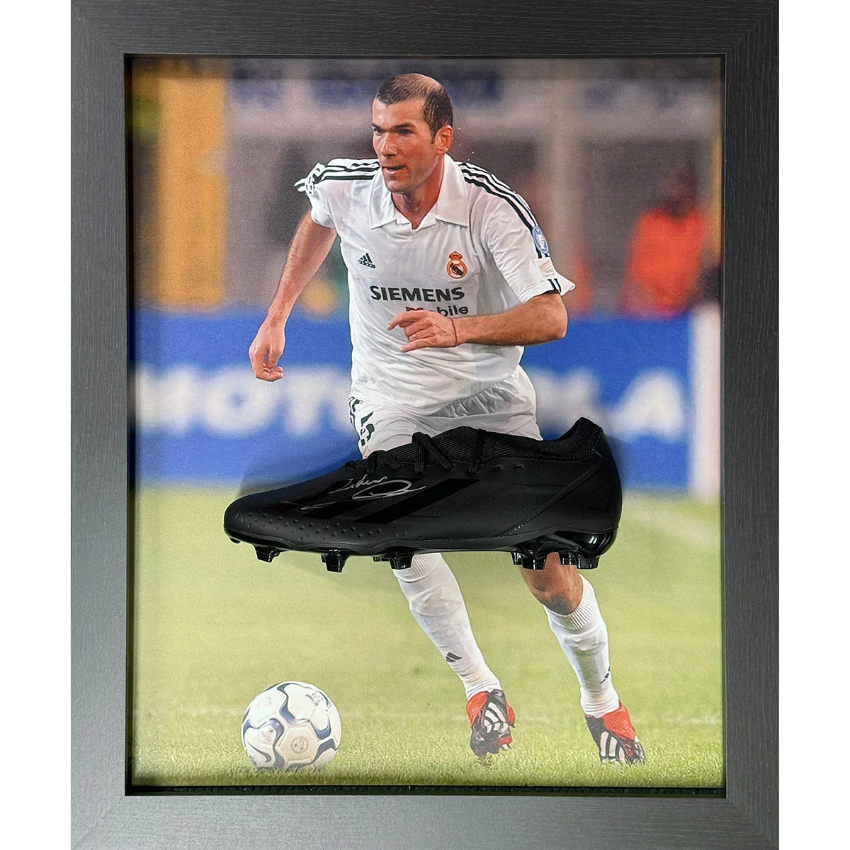 Zinedine Zidane Real Madrid Signed Adidas Football Boot