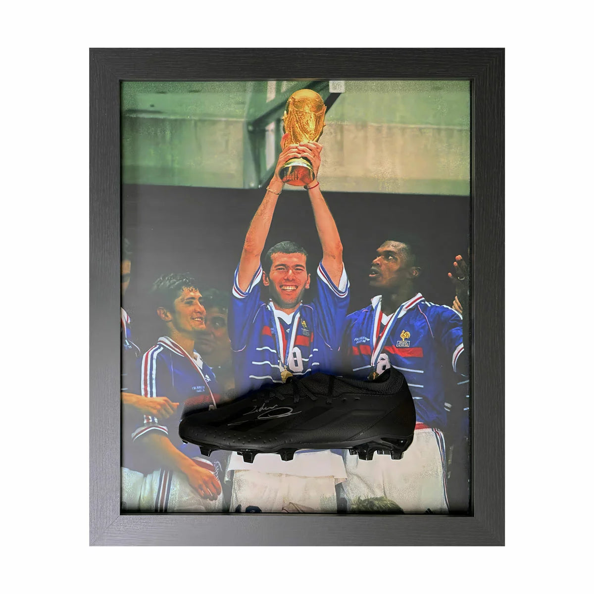 Zinedine Zidane France Signed Adidas Football Boot