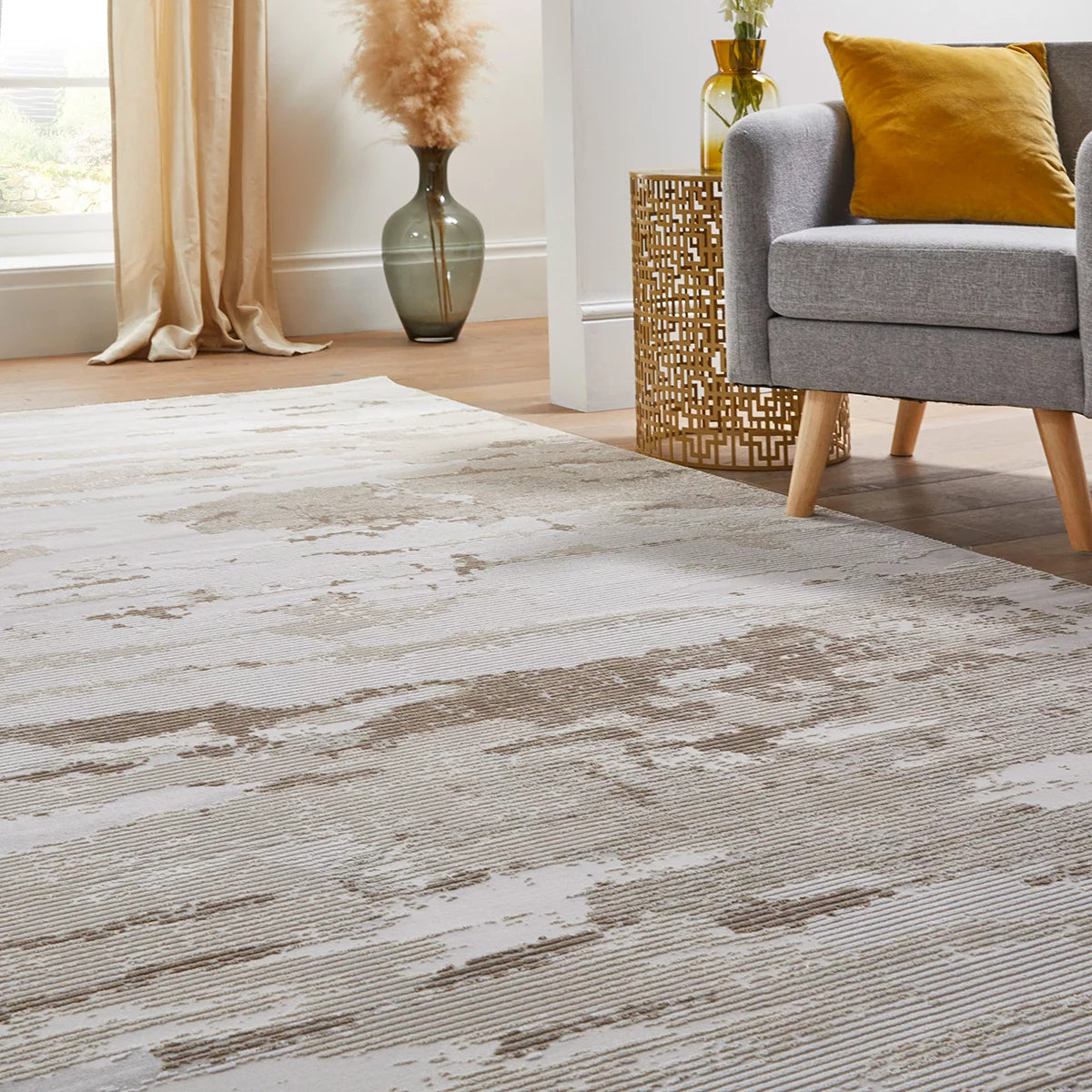 Concept Looms Skyline Beige Rug, in 3 Sizes