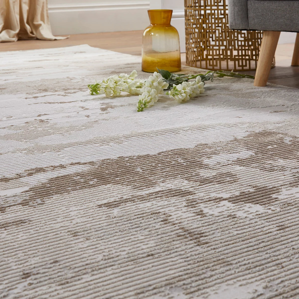 Concept Looms Skyline Beige Rug, in 3 Sizes