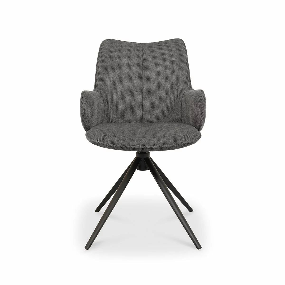 Bentley Designs Rowan Grey Fabric Dining Chair