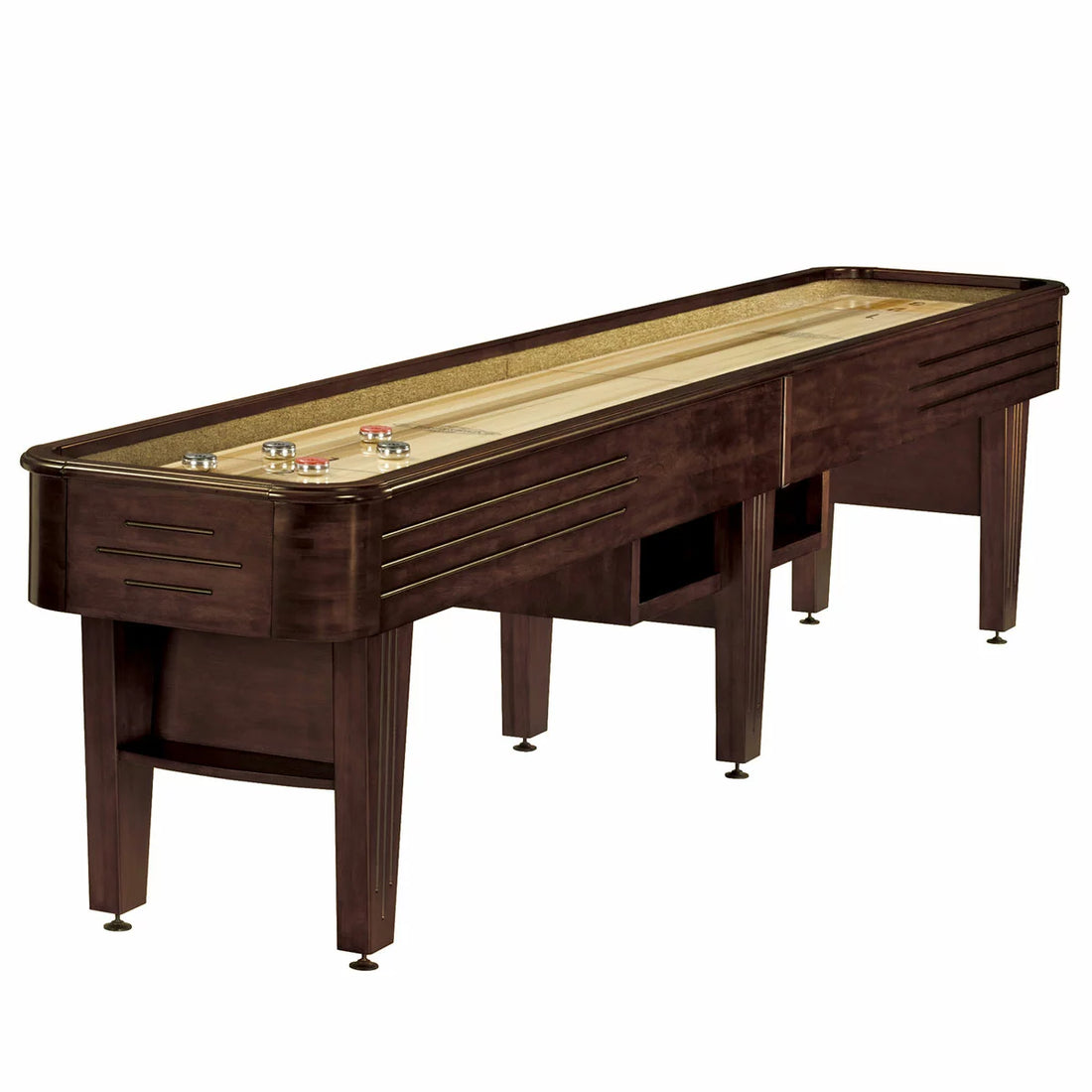 Installed Brunswick Andover Shuffleboard in 2 Sizes