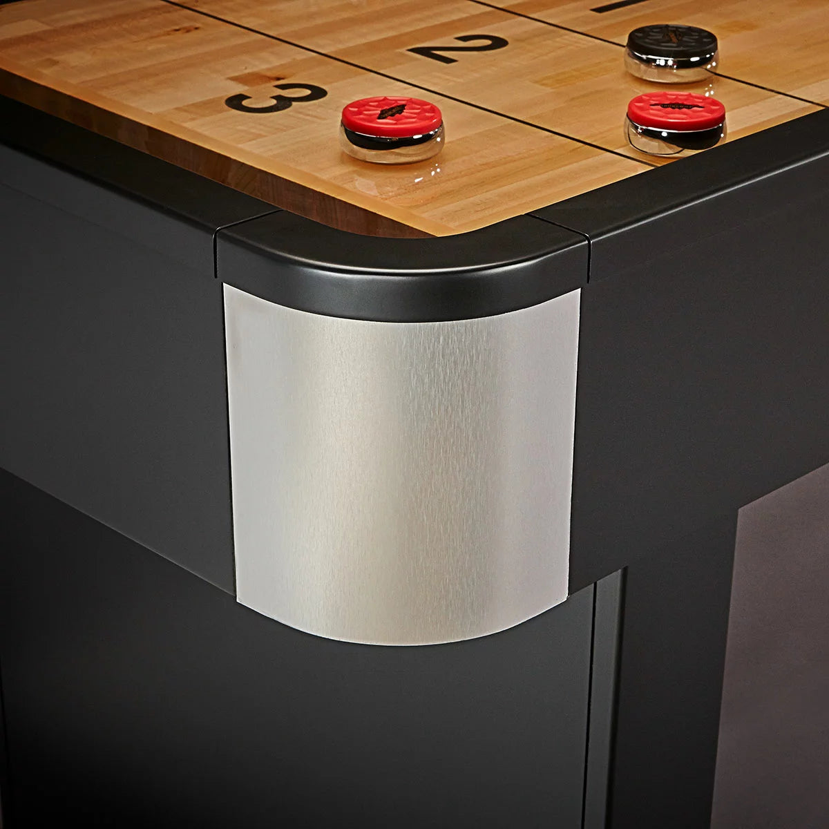 Installed Brunswick Delray Shuffleboard in 2 Sizes