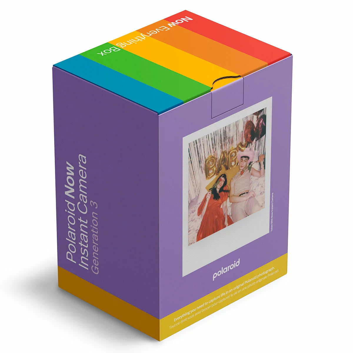 Polaroid Now Generation 3 Instant Camera with Colour Film Bundle