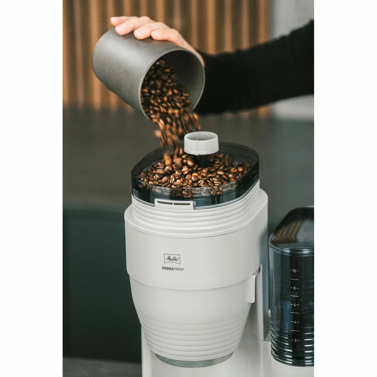 Melitta Aromafresh II Grind & Brew Pro X Glass Jug Filter Coffee Machine
