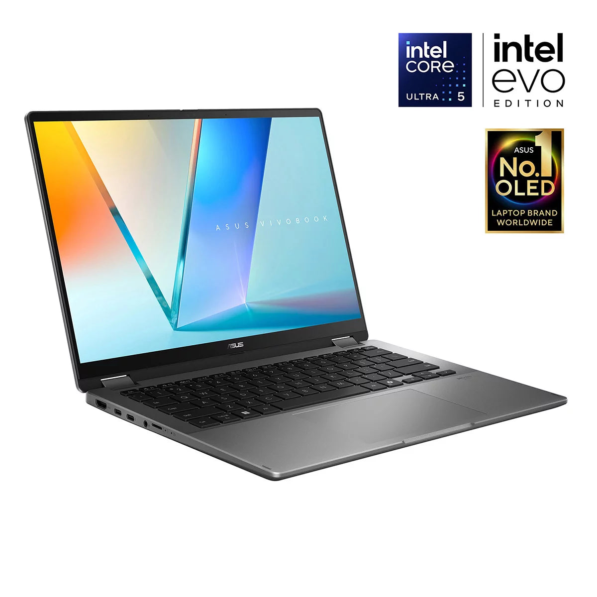 ASUS Vivobook Flip, Intel Core Ultra 5, 16GB RAM, 512GB SSD, 14 Inch OLED