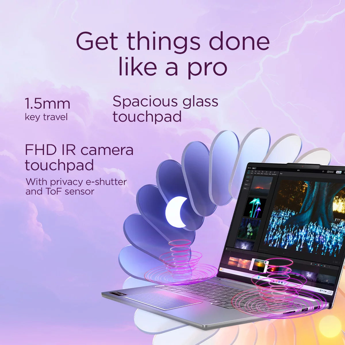 Lenovo IdeaPad Pro 5 Copilot+ PC, AMD Ryzen AI 7, 32GB RAM, 1TB, 14 Inch OLED