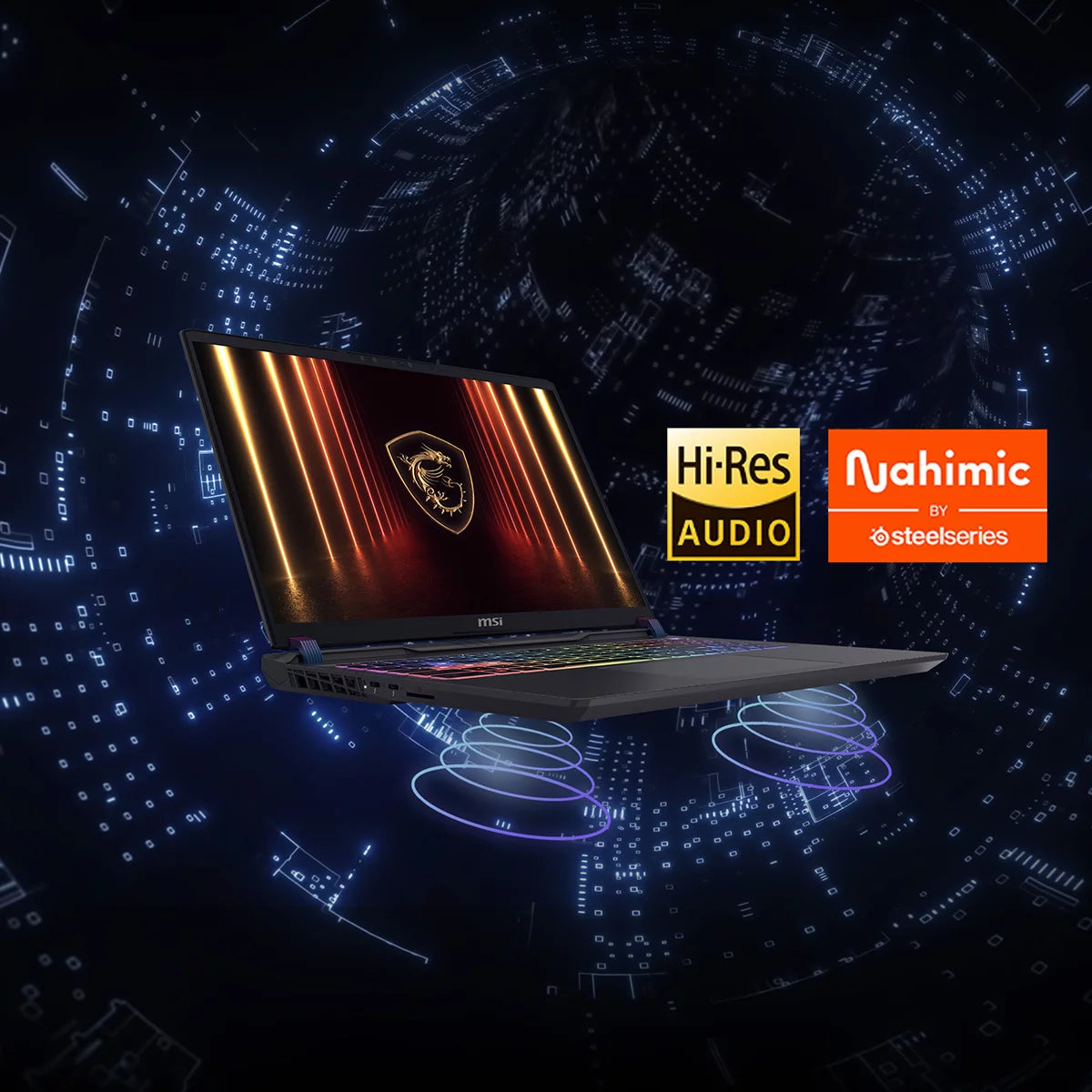 MSI Vector 16 HX AI A2XW, Intel Core Ultra 7, 16GB RAM, 512GB SSD, NVIDIA