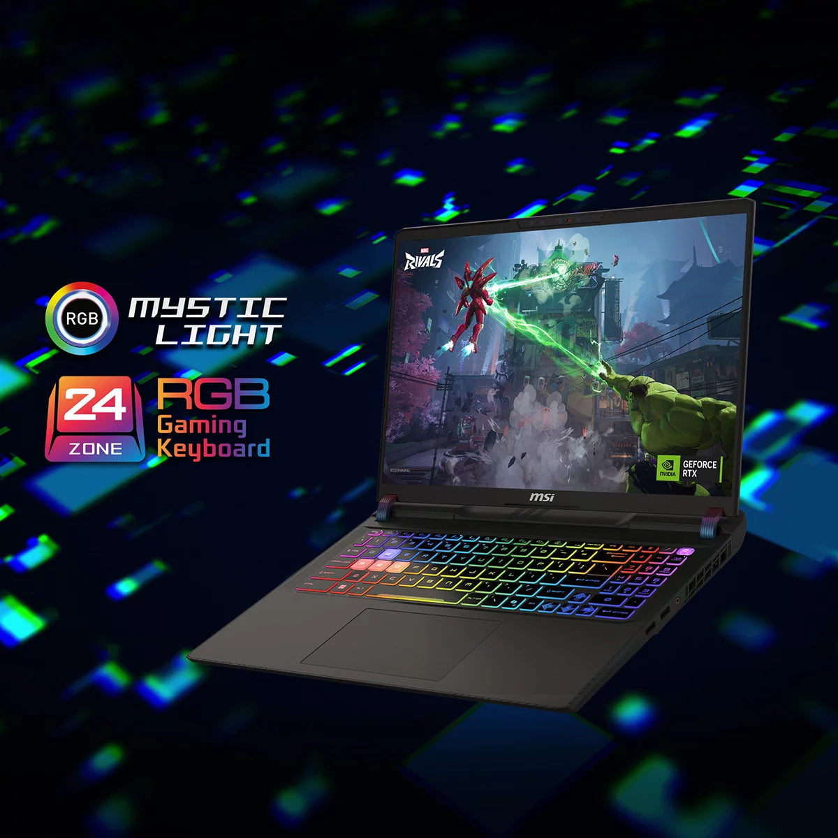 MSI Vector 16 HX AI A2XW, Intel Core Ultra 7, 16GB RAM, 512GB SSD, NVIDIA