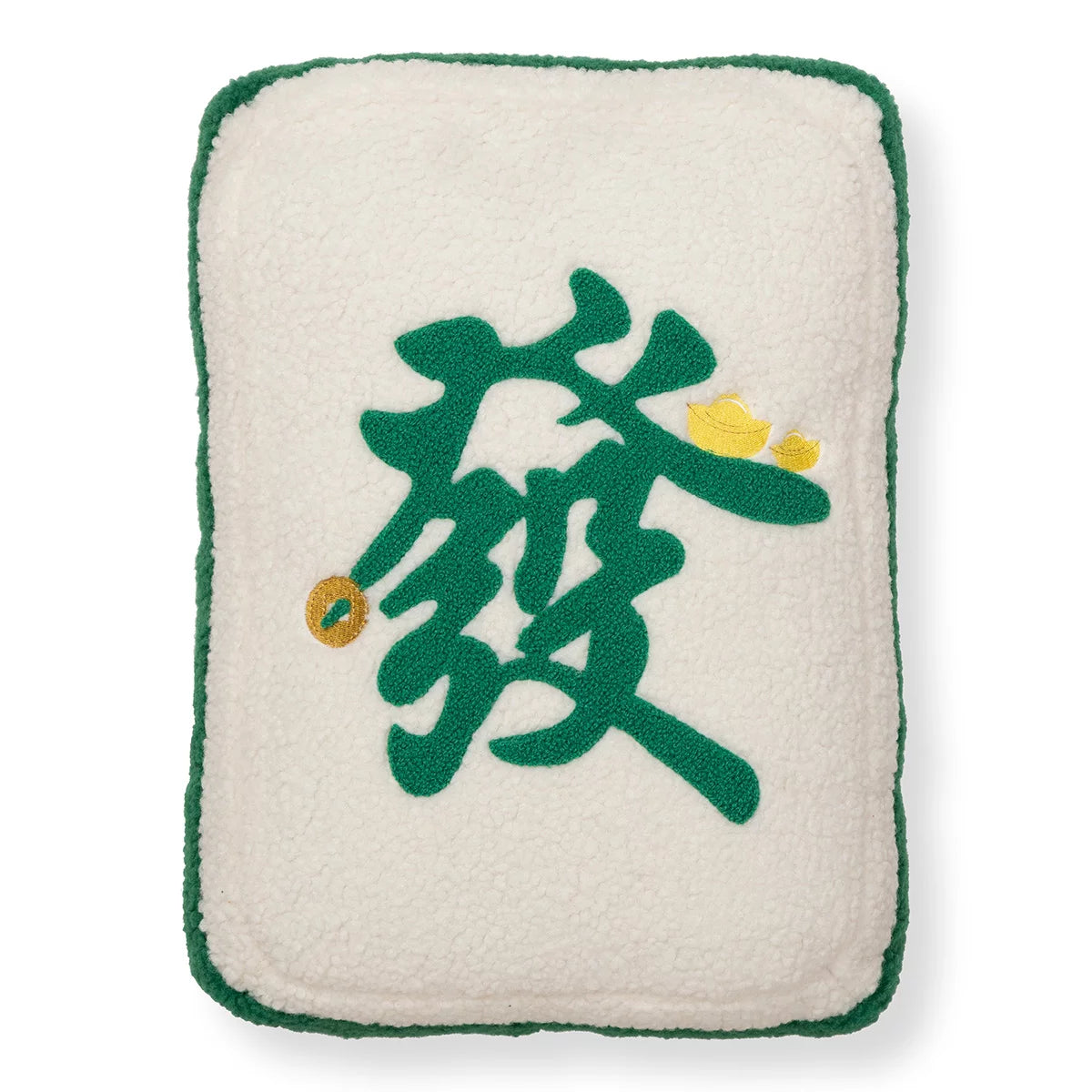 Lunar New Year Mahjong Tile Cushion
