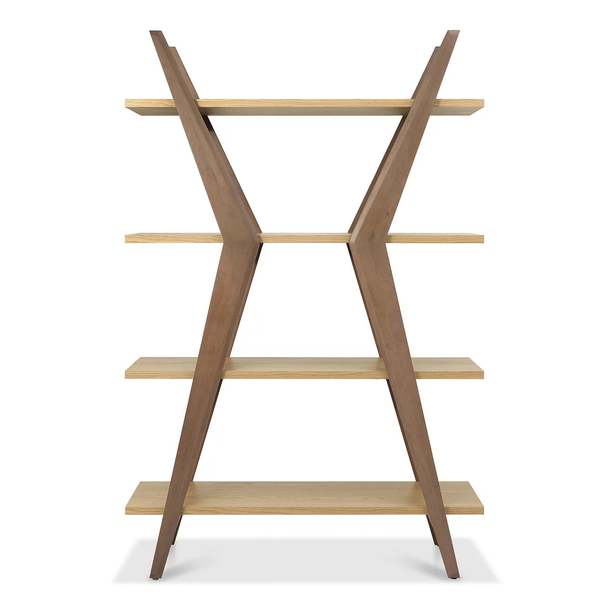 Bentley Designs Kristen Light Oak Open Display Bookcase