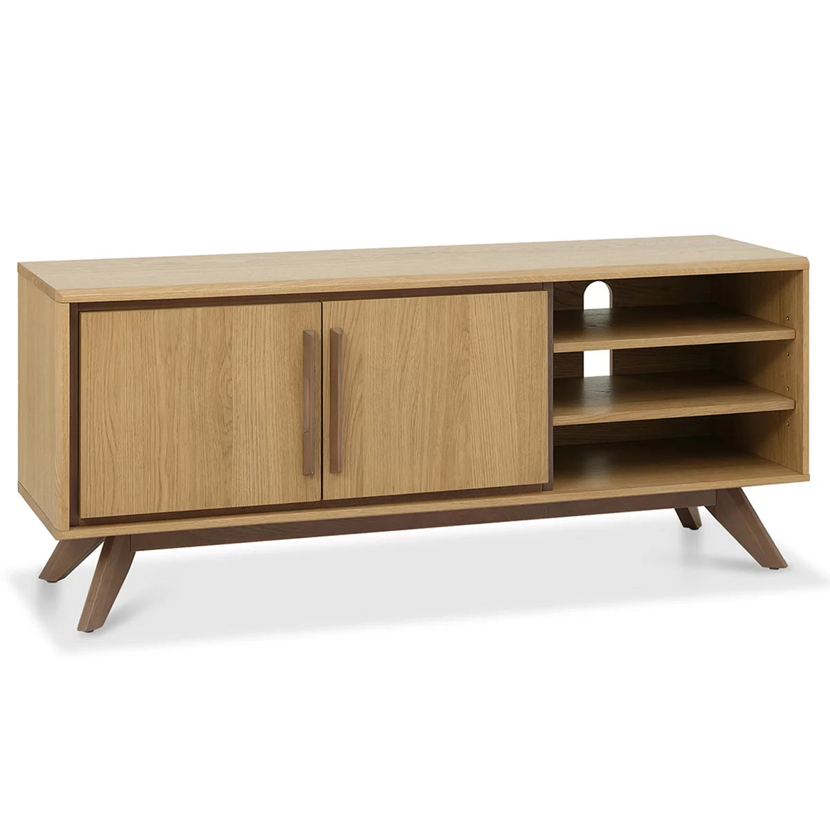 Bentley Designs Kristen Light Oak Entertainment Unit for TV's up to 55"