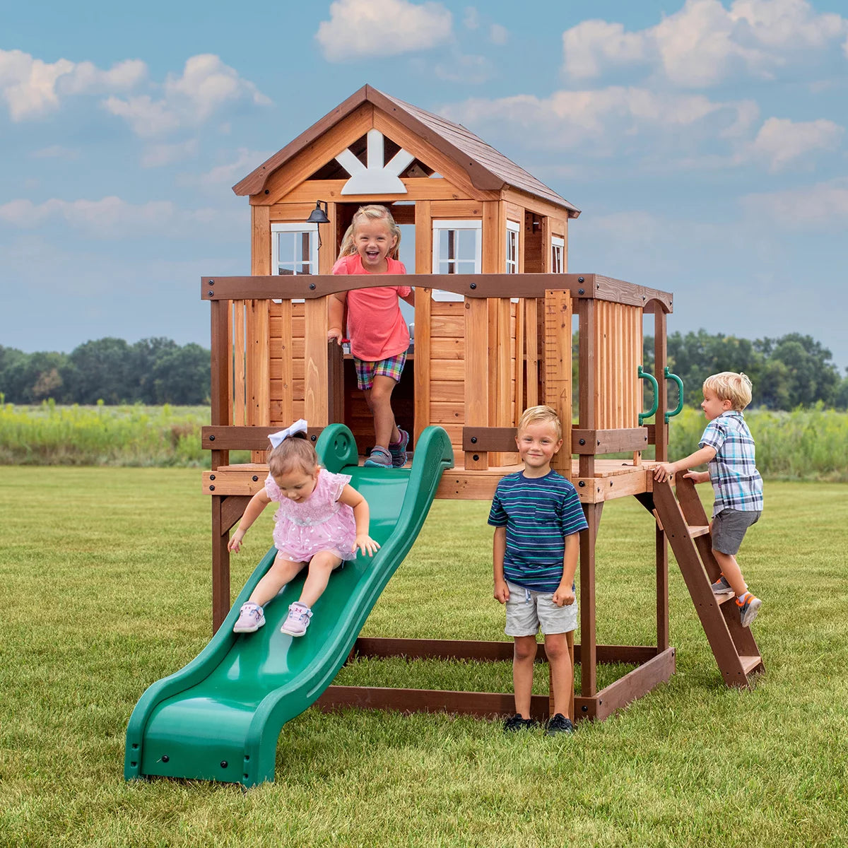 Backyard Discovery Echo Heights Playhouse (3-10 Years)