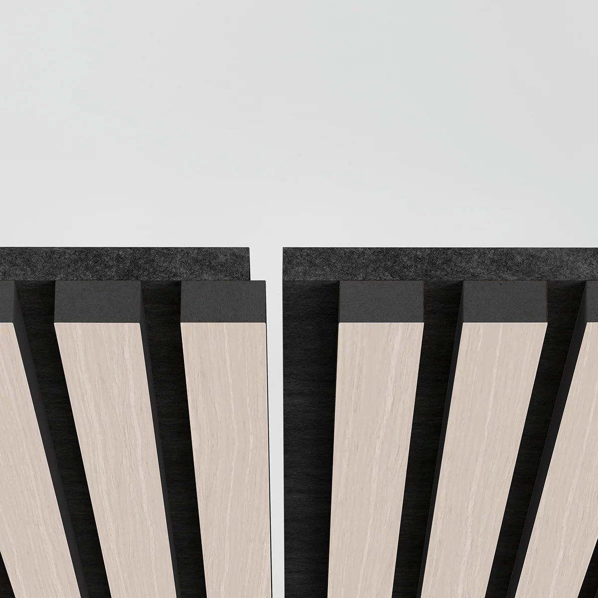 Artika Sonolok Acoustic Wall Panel Set in Light Grey / Ash & Black, 4 Pack