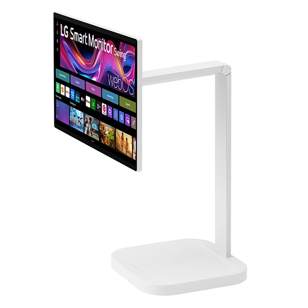 LG 32 inch 4K Ultra HD 60Hz IPS Smart Swing Monitor, 32U889SA, view 8